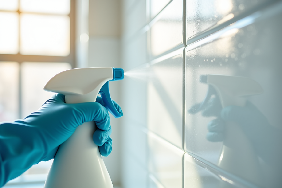 Utilisation de nettoyant pour vitres sur carrelage : bonnes pratiques et conseils