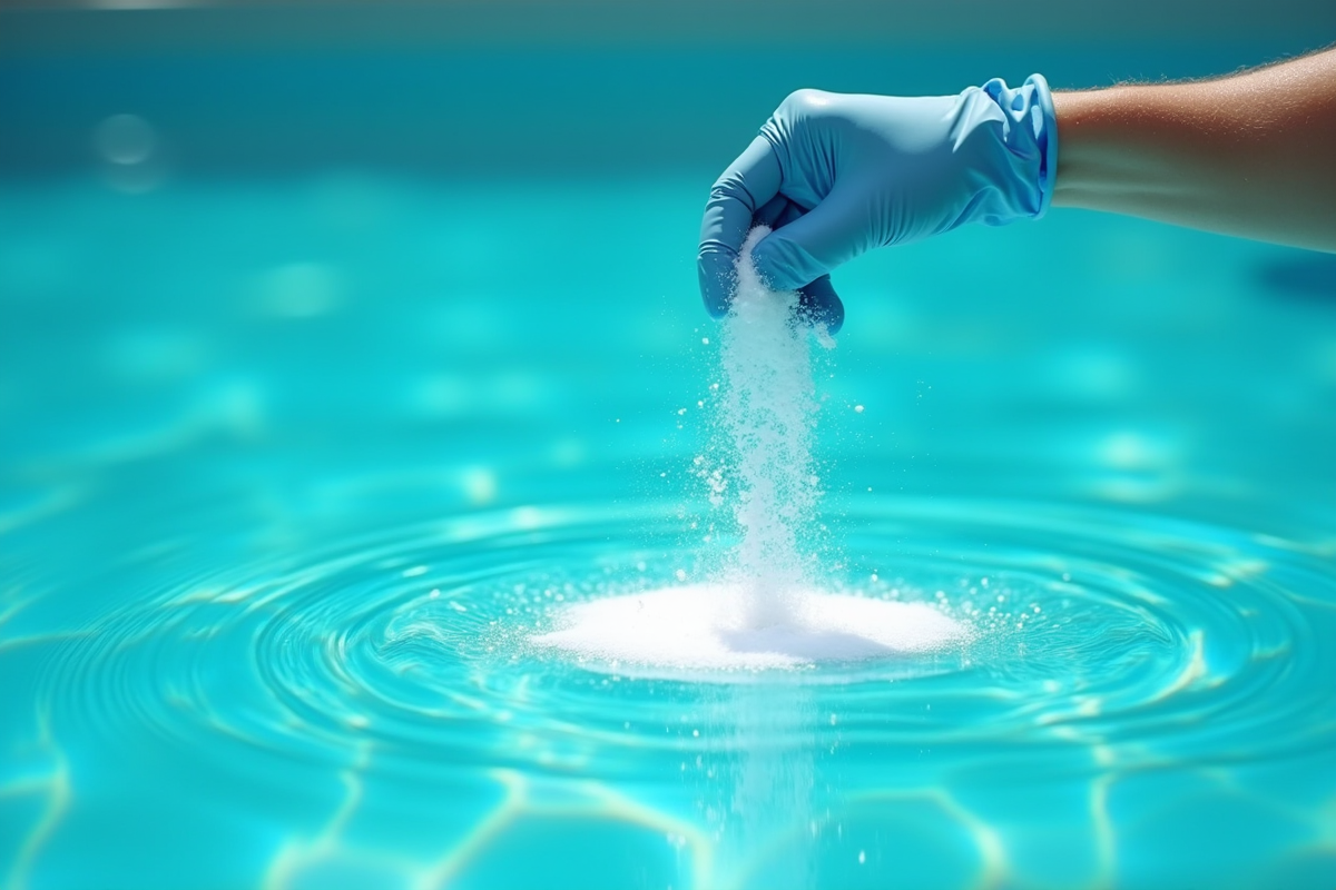 Impact du bicarbonate de soude sur le revêtement de piscine : risques et précautions