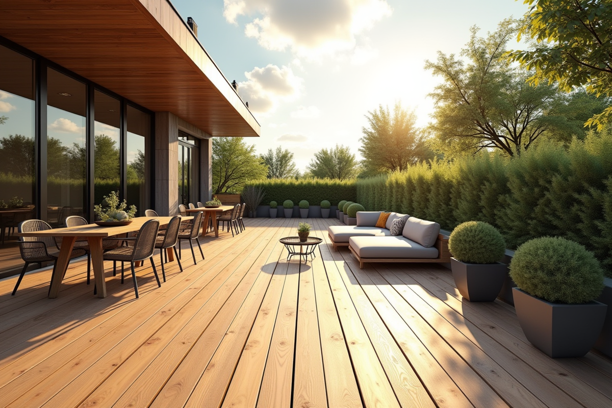 Meilleur revêtement de sol pour terrasses extérieures : critères de sélection et options